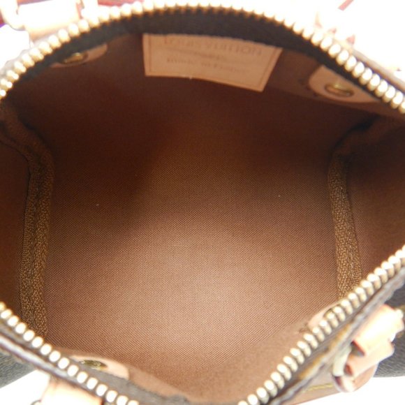 Louis Vuitton Monogram Nano Speedy Brown Mini Bag - Picture 6 of 7